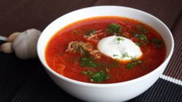 красный борщ