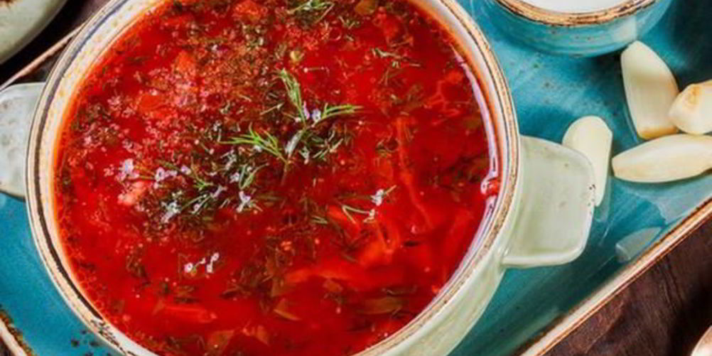 Рецепт кубанский борщ с фасолью и черносливом