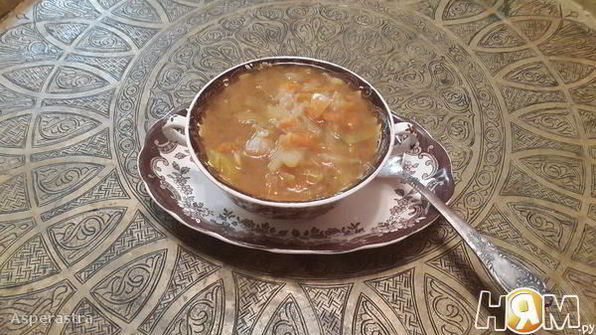 осенний желтый борщ