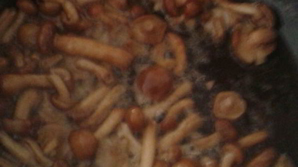 постный борщ с опятами