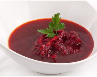 Постный борщ в мультиварке