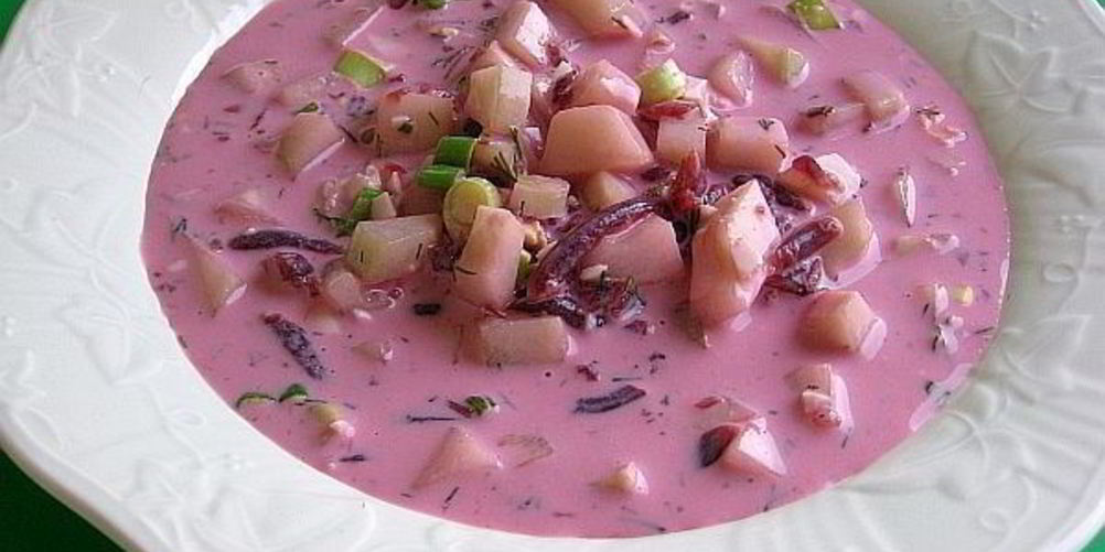 Рецепт шалтибарщай — холодный литовский борщ