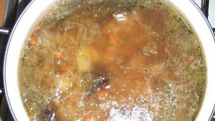 Украинский борщ из квашеной капусты