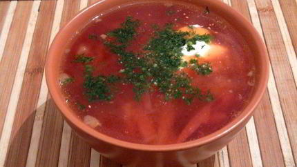 Украинский борщ