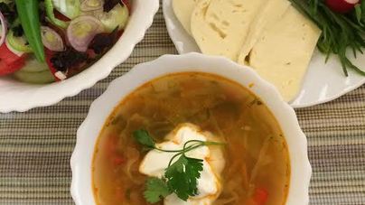 Весенний борщ