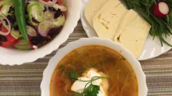 весенний борщ