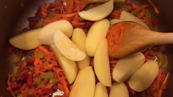 весенний борщ