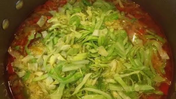 весенний борщ