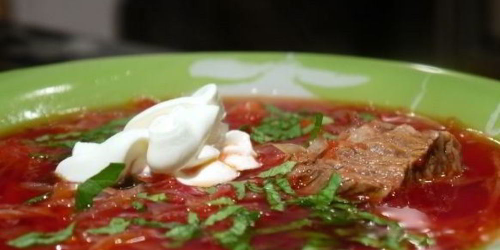 Рецепт вкусный борщ с говядиной