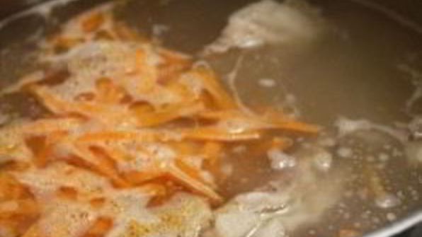 вкусный борщ с говядиной