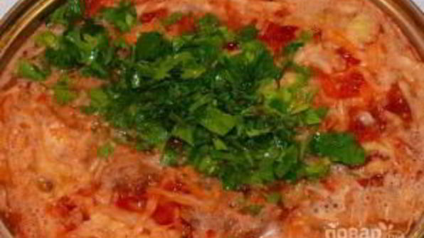 вкусный борщ с тушенкой