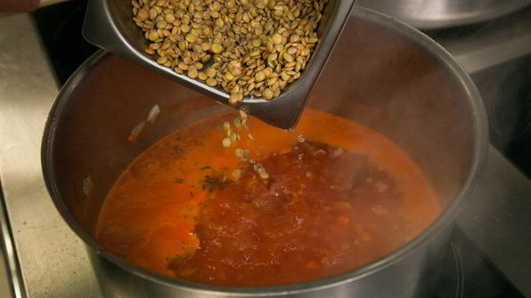 чечевичный суп