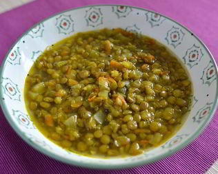 Суп из чечевицы