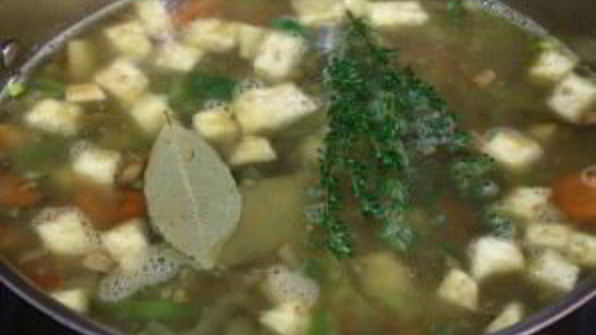 французский суп из чечевицы