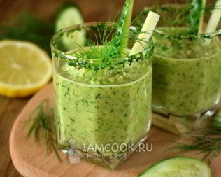 Зеленый гаспачо