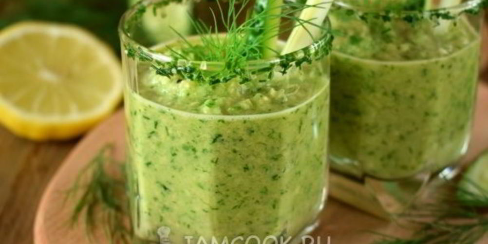 Рецепт зеленый гаспачо