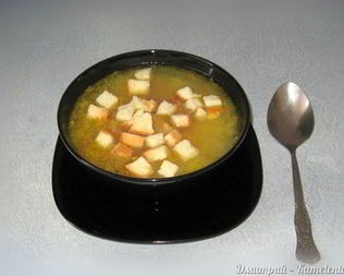 Гороховый суп с копченостями