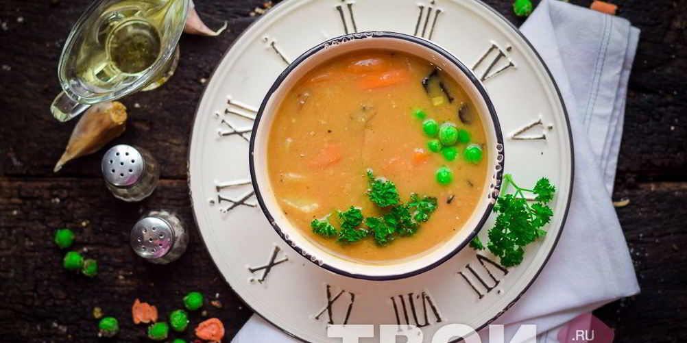 Рецепт постный гороховый суп