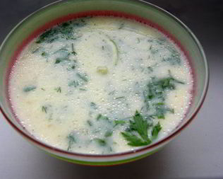 Греческий суп авголемоно