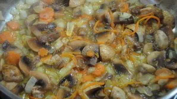 грибной суп с фенхелем