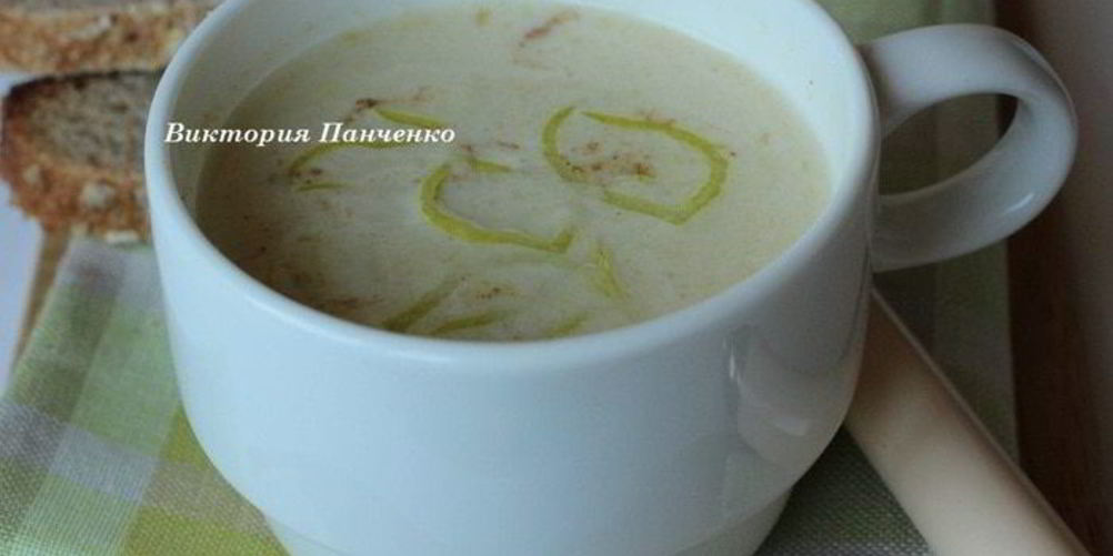 Рецепт крем-суп из лука-порея