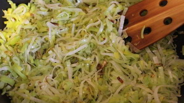 крем-суп из лука-порея