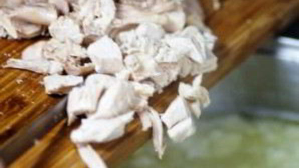 куриный суп с цветной капустой