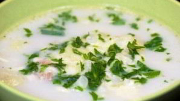 куриный суп с цветной капустой