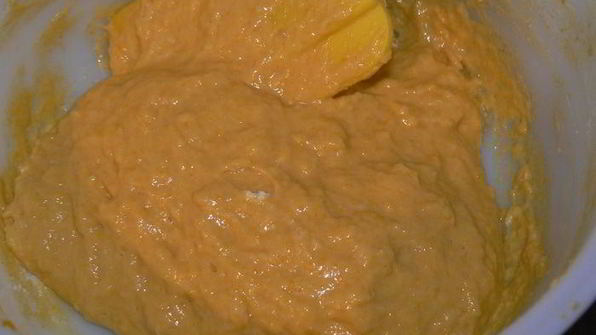 куриный суп с тыквенными клецками