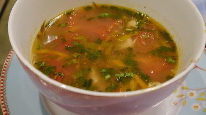 Куриный супчик с перловкой