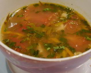 Куриный супчик с перловкой