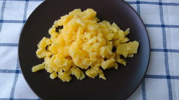 окрошка на кефире