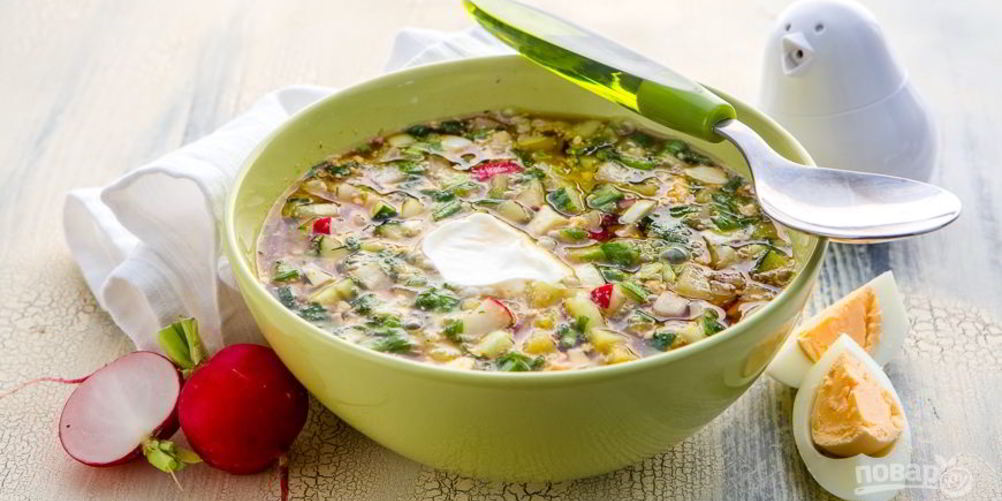 Рецепт окрошка на квасе