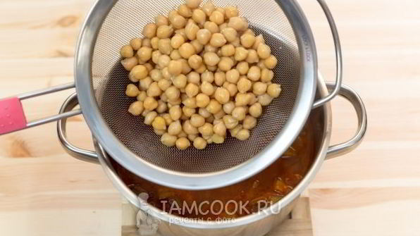 постный суп с баклажанами и нутом