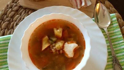 Рассольник ленинградский