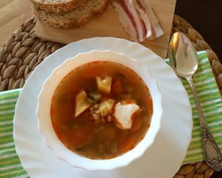 Рассольник ленинградский