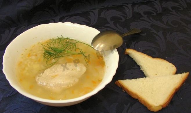 Рисовый суп в мультиварке с курицей