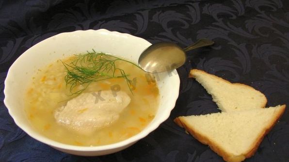 рисовый суп в мультиварке с курицей