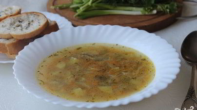 Рыбный суп из кеты