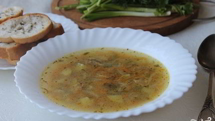 Рыбный суп из кеты