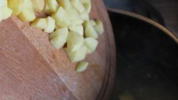 рыбный суп из кеты