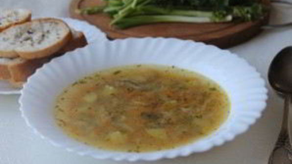 рыбный суп из кеты