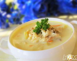 Рыбный суп из пеленгаса в мультиварке