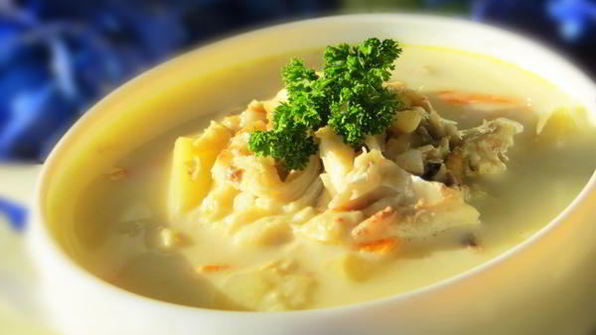 рыбный суп из пеленгаса в мультиварке