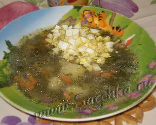 Щавелевый суп