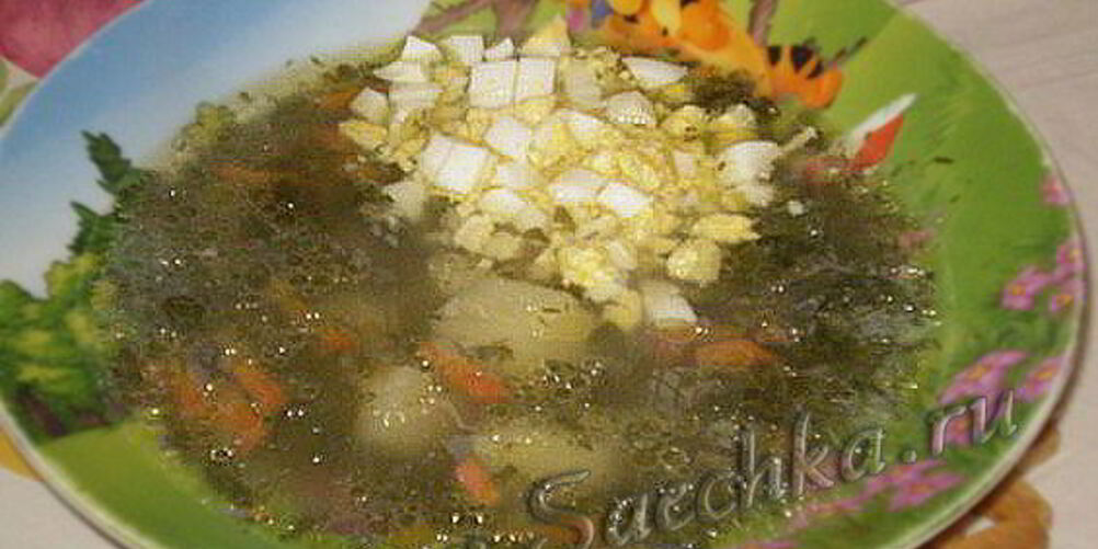 Рецепт щавелевый суп