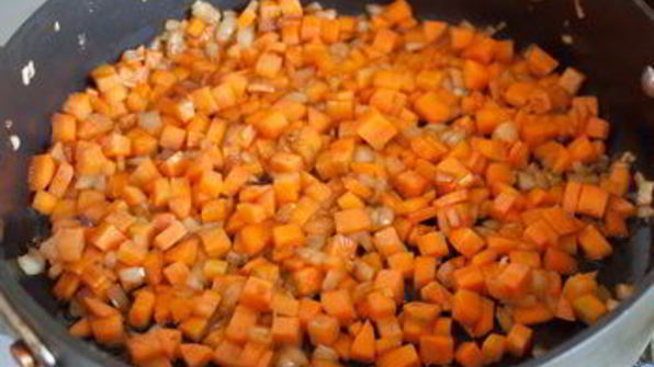 сливочный суп с копченой курицей