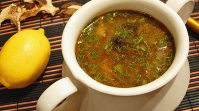 Грибная солянка