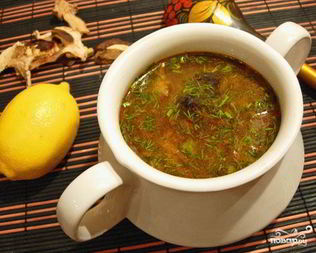 Грибная солянка