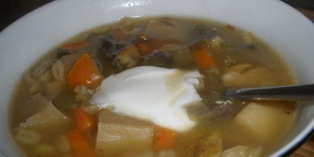 Рецепт густая солянка с лесными грибами